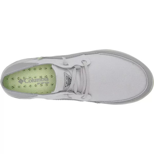 Columbia Mens Bahama Vent Relaxed PFG Boat ShoeGrey IceJade Lime