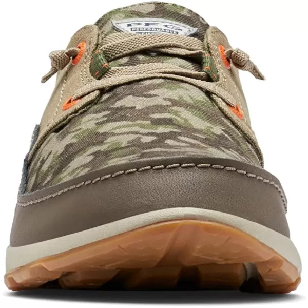 Columbia Mens Bahama Vent Relaxed PFG Boat ShoePebbleHeatwave