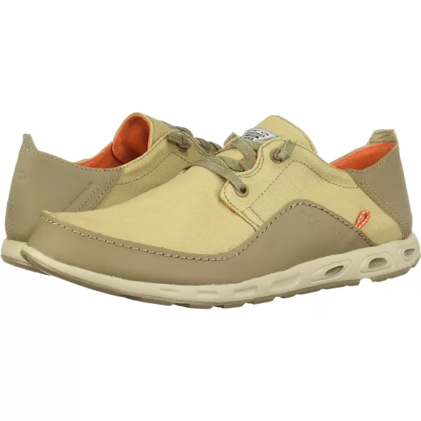 Columbia Mens Bahama Vent Relaxed PFG Boat ShoeTanTangy Orange