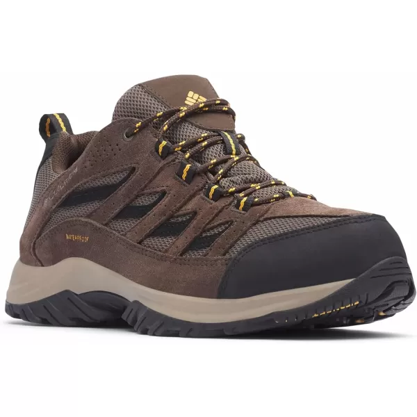 Columbia Mens Crestwood Waterproof Hiking ShoeMud Squash