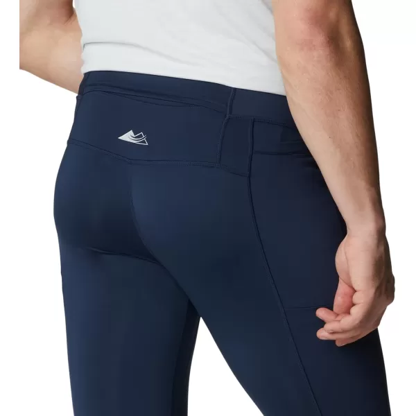 Columbia Mens Endless Trail Running TightCollegiate Navy