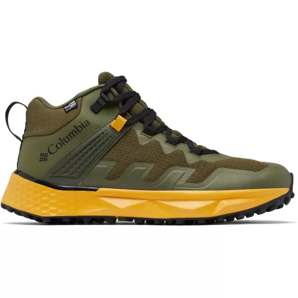 Columbia Mens Facet 75 Mid Outdry Hiking ShoeNoriGolden Yellow