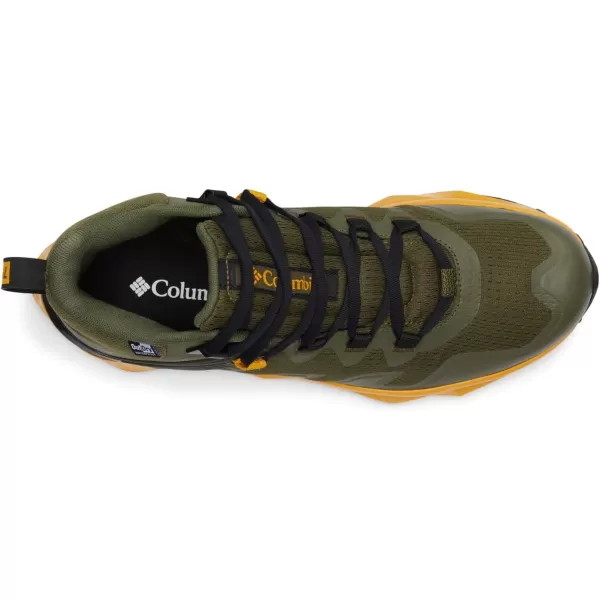 Columbia Mens Facet 75 Mid Outdry Hiking ShoeNoriGolden Yellow