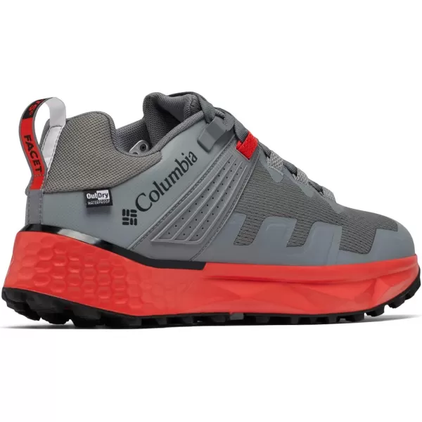 Columbia Mens Facet 75 Outdry Hiking ShoeTitanium Grey SteelSpicy