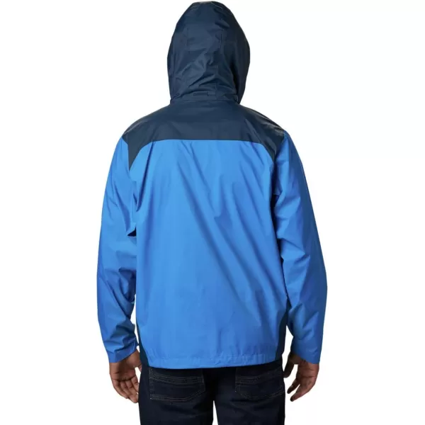 Columbia Mens Glennaker Rain JacketBlue Jay  Columbia Navy