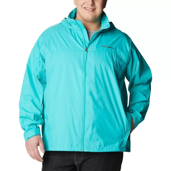 Columbia Mens Glennaker Rain JacketBright Aqua