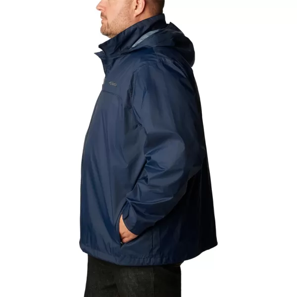 Columbia Mens Glennaker Rain JacketCollegiate Navy