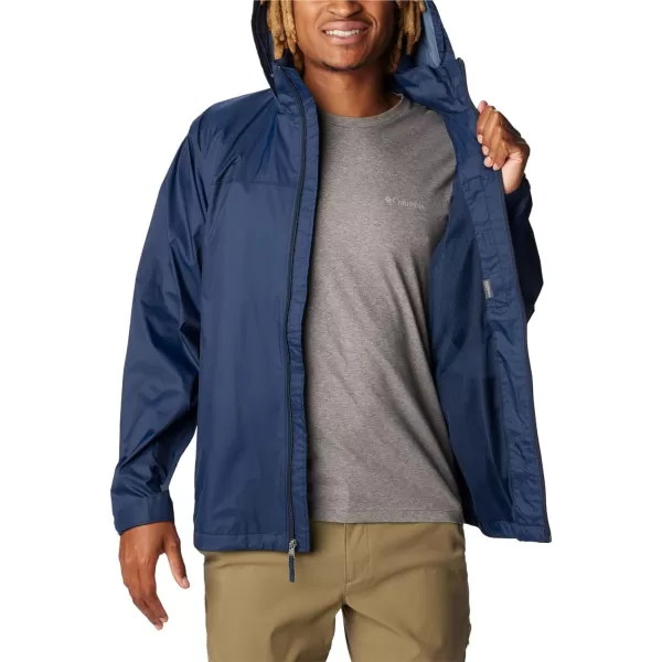 Columbia Mens Glennaker Rain JacketCollegiate Navy