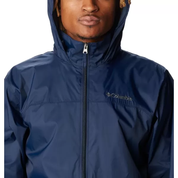 Columbia Mens Glennaker Rain JacketCollegiate Navy