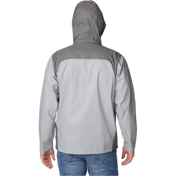 Columbia Mens Glennaker Rain JacketColumbia GreyCity Grey