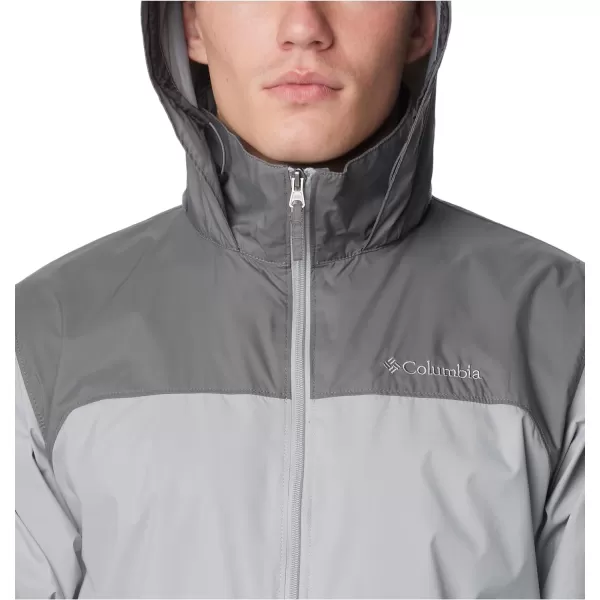 Columbia Mens Glennaker Rain JacketColumbia GreyCity Grey