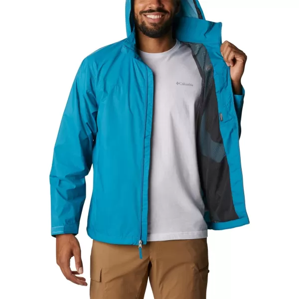 Columbia Mens Glennaker Rain JacketDeep Marine