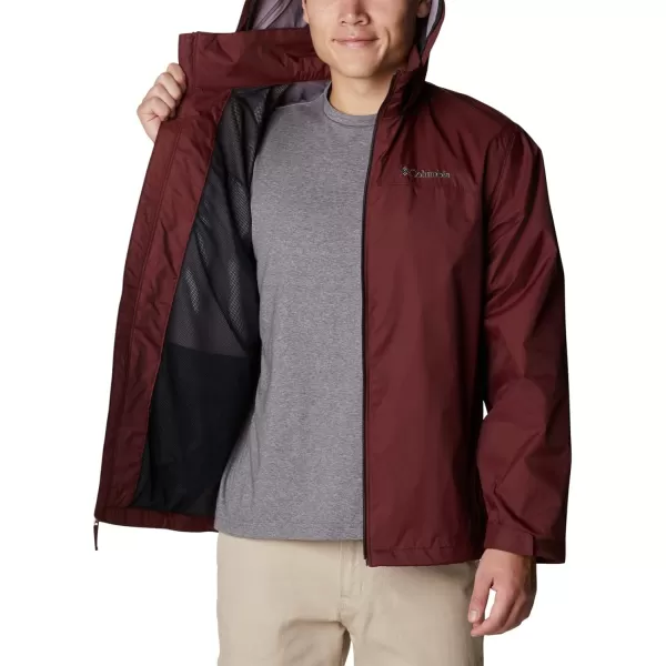 Columbia Mens Glennaker Rain JacketElderberry