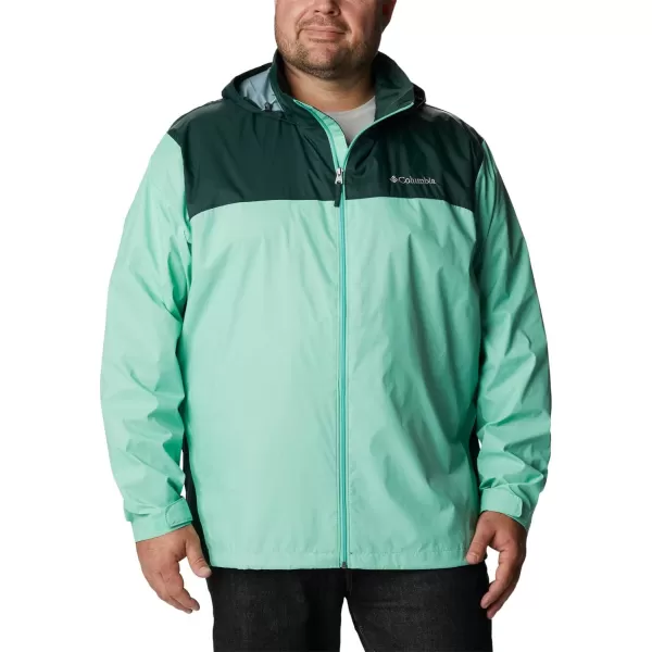 Columbia Mens Glennaker Rain JacketKelpSpruce