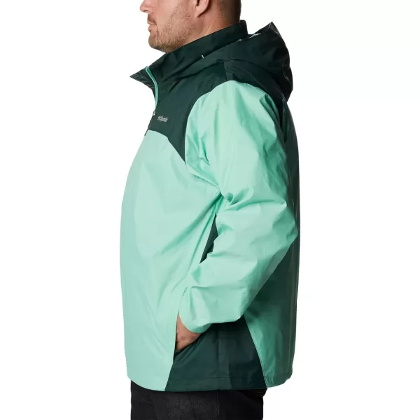 Columbia Mens Glennaker Rain JacketKelpSpruce