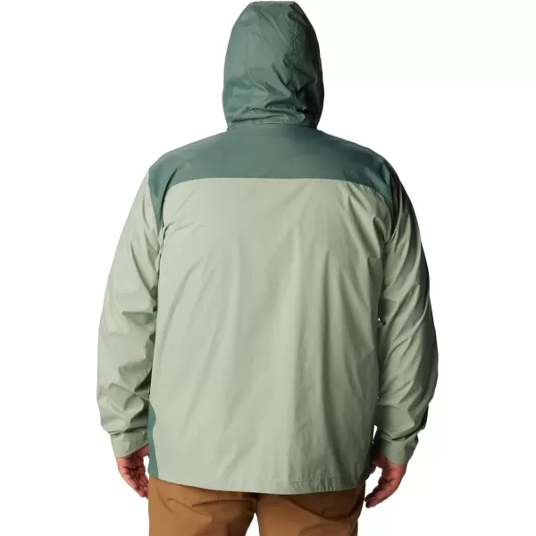 Columbia Mens Glennaker Rain JacketNiagaraMetal