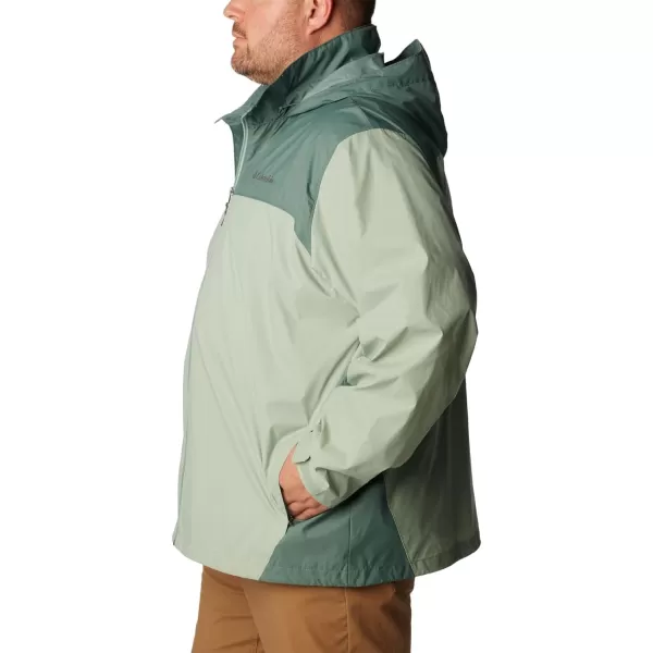 Columbia Mens Glennaker Rain JacketNiagaraMetal