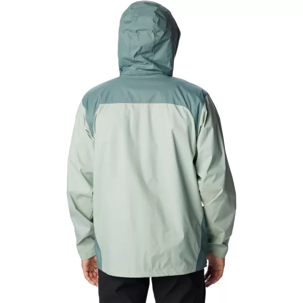 Columbia Mens Glennaker Rain JacketNiagaraMetal