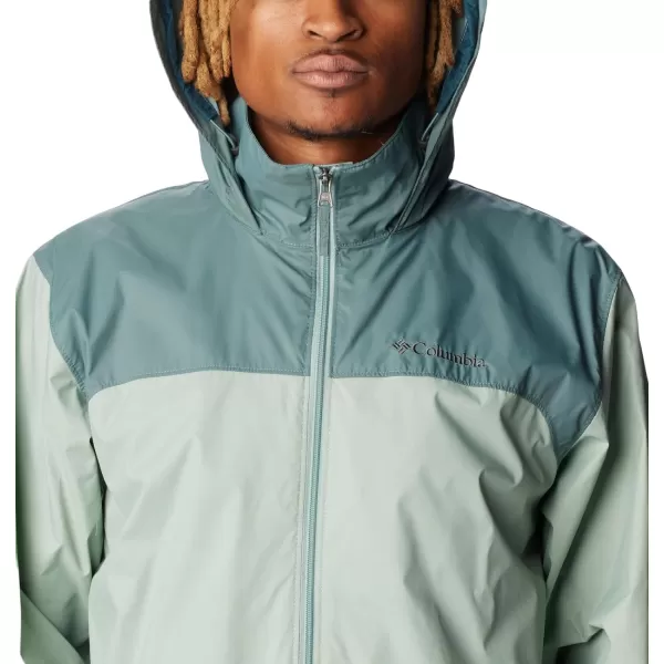 Columbia Mens Glennaker Rain JacketNiagaraMetal