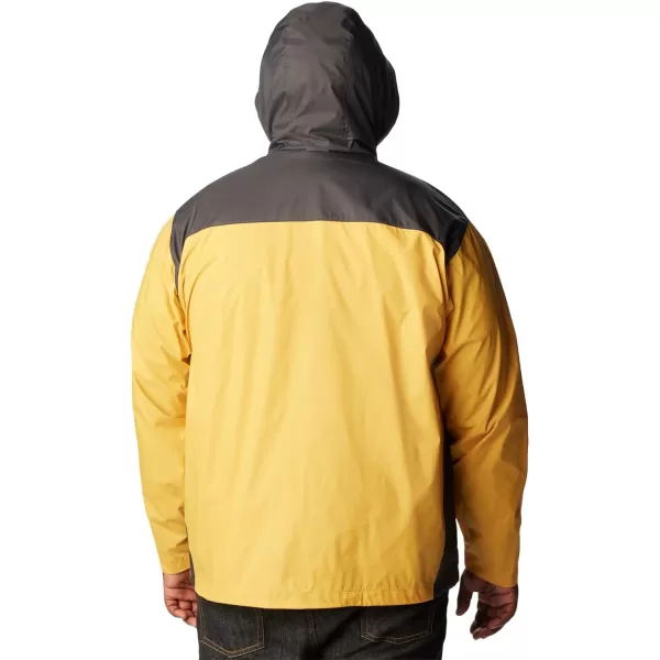 Columbia Mens Glennaker Rain JacketRaw HoneyShark