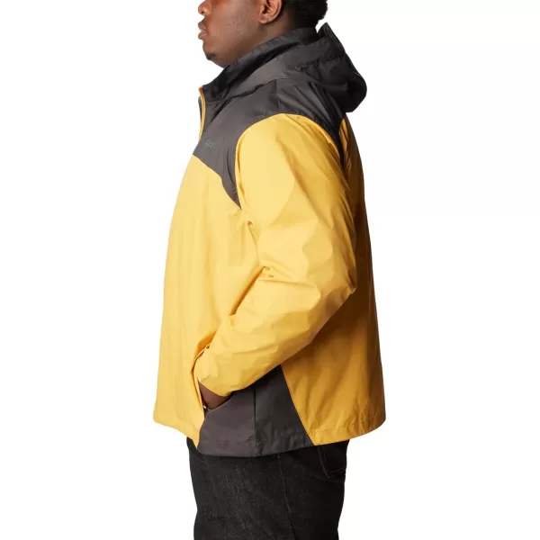 Columbia Mens Glennaker Rain JacketRaw HoneyShark