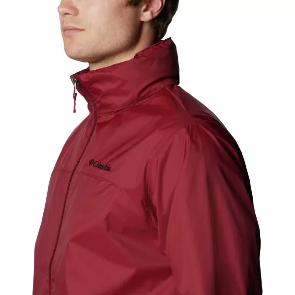 Columbia Mens Glennaker Rain JacketRed Jasper