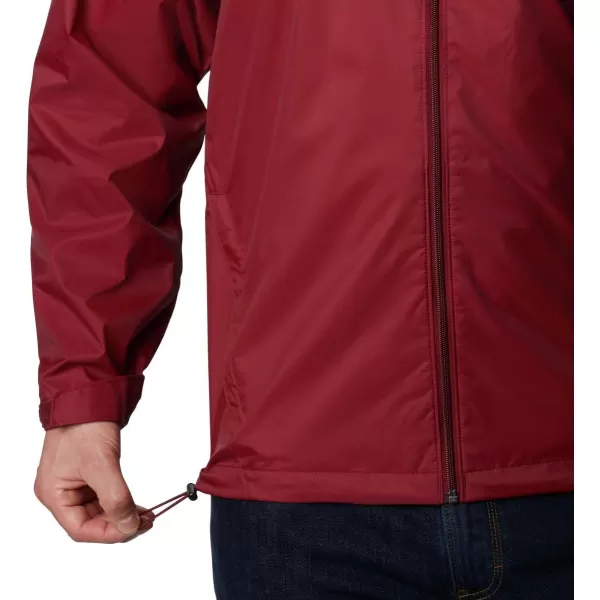 Columbia Mens Glennaker Rain JacketRed Jasper