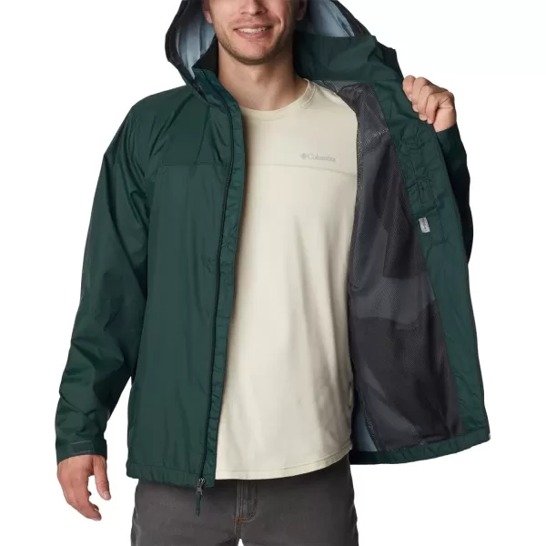 Columbia Mens Glennaker Rain JacketSpruce