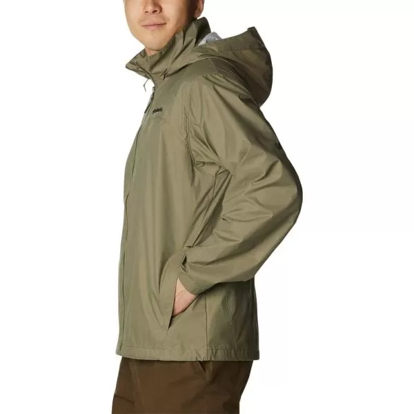 Columbia Mens Glennaker Rain JacketStone Green