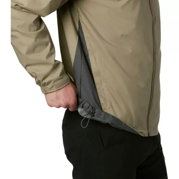 Columbia Mens Glennaker Rain JacketTusk  Grill