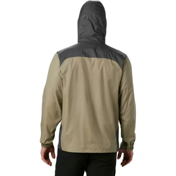 Columbia Mens Glennaker Rain JacketTusk  Grill