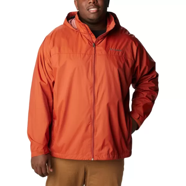 Columbia Mens Glennaker Rain JacketWarp Red