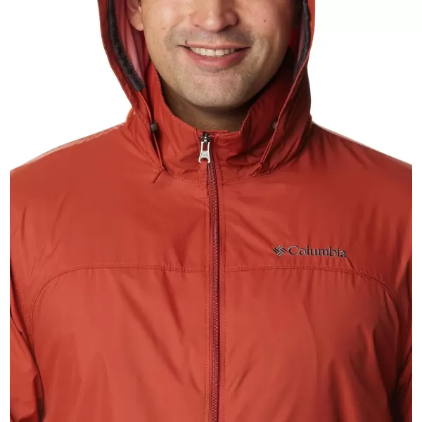 Columbia Mens Glennaker Rain JacketWarp Red