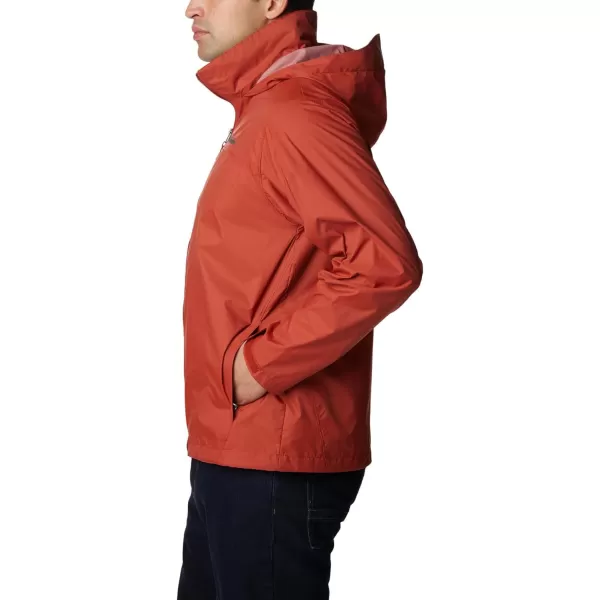 Columbia Mens Glennaker Rain JacketWarp Red