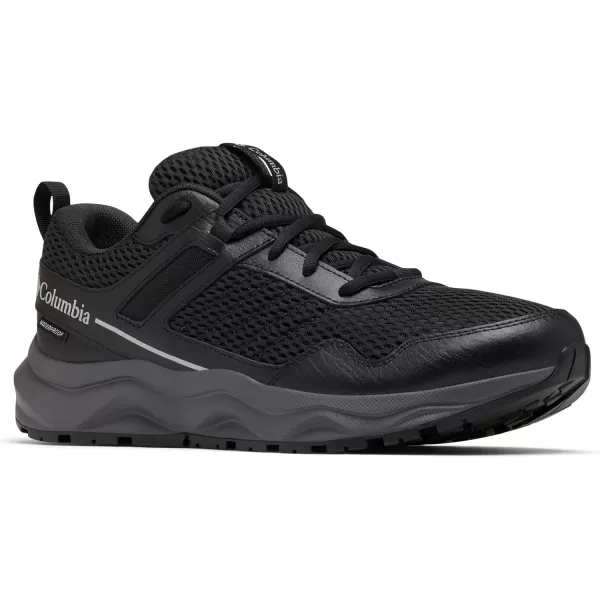 Columbia Mens Plateau Waterproof Hiking ShoeBlackSteam