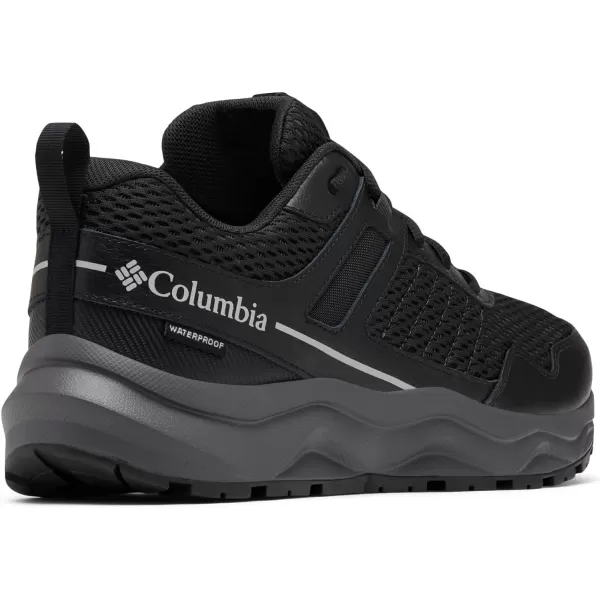 Columbia Mens Plateau Waterproof Hiking ShoeBlackSteam