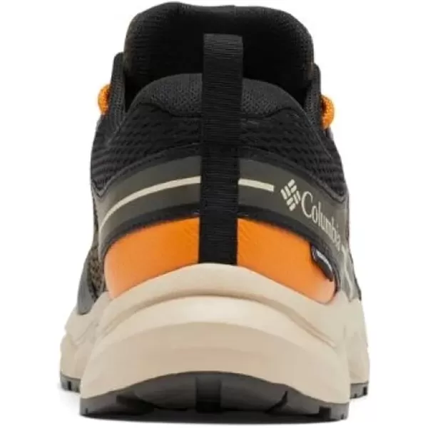 Columbia Mens Plateau Waterproof Hiking ShoeOlive GreenAncient Fossil