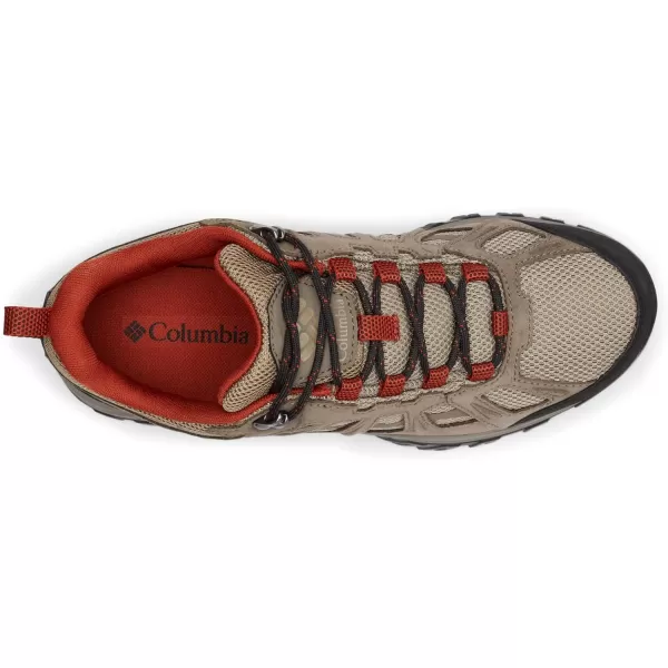 Columbia Mens Redmond Iii Waterproof Hiking ShoePebbleDark Sienna