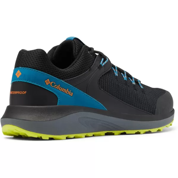 Columbia Mens Trailstorm Waterproof Hiking ShoeBlackSolar