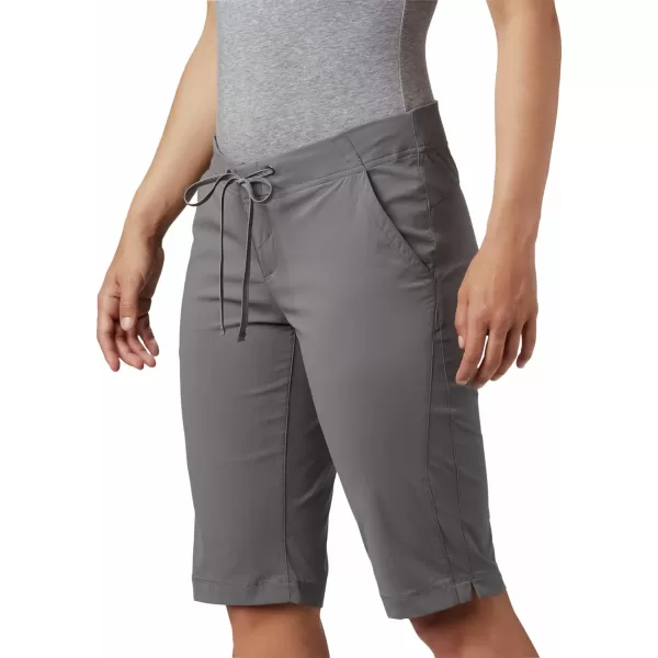 Columbia Womens Anytime Outdoor Long ShortCity Grey