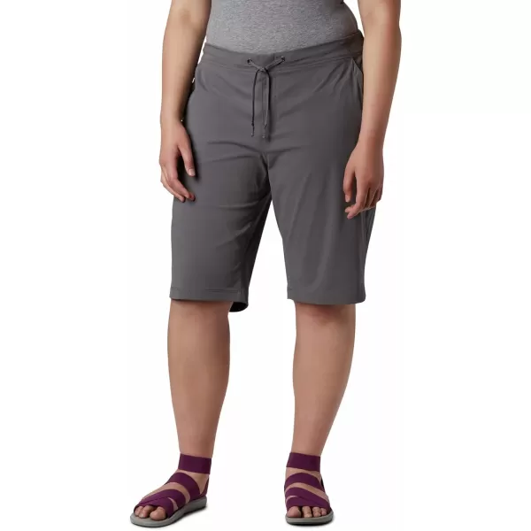 Columbia Womens Anytime Outdoor Long ShortCity Grey