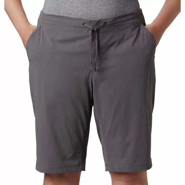 Columbia Womens Anytime Outdoor Long ShortCity Grey