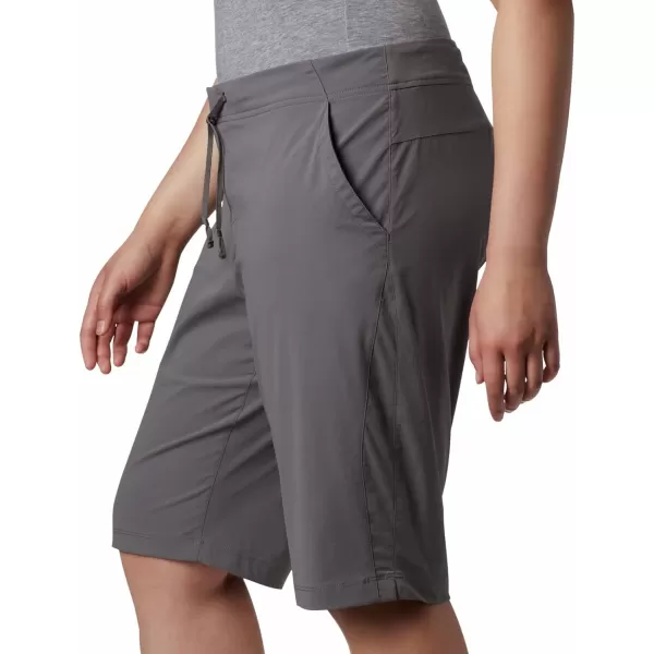 Columbia Womens Anytime Outdoor Long ShortCity Grey