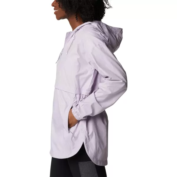 Columbia Womens Auroras Wake Iii JacketPale Lilac Leafy Lines Emboss