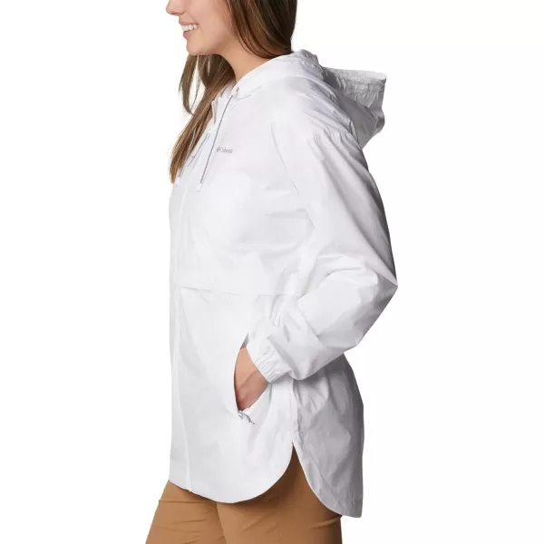 Columbia Womens Auroras Wake Iii JacketWhite Leafy Line Emboss