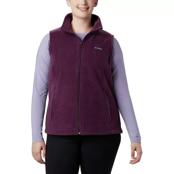 Columbia Womens Benton Springs VestBlack Cherry