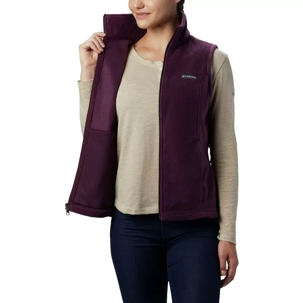 Columbia Womens Benton Springs VestBlack Cherry