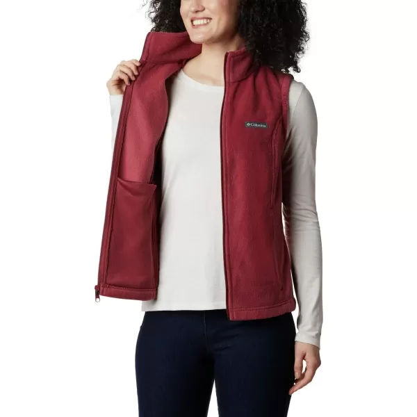 Columbia Womens Benton Springs VestMarsala Red