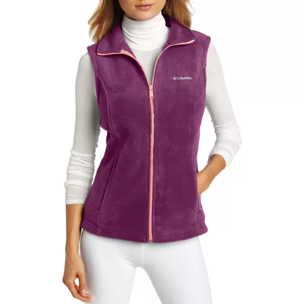 Columbia Womens Benton Springs VestPurple Dahlia