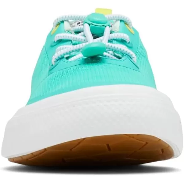 Columbia Womens Bonehead PFG Boat ShoeElectric TurquoiseWhite